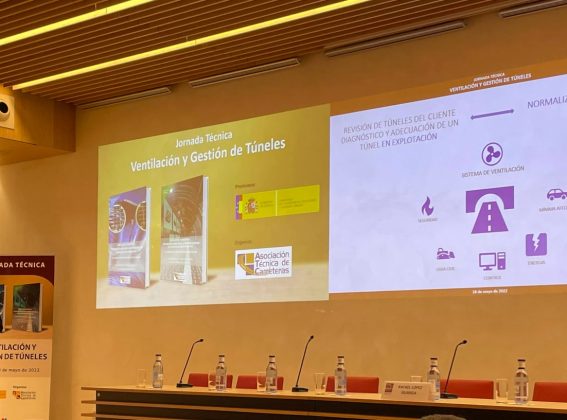 IDOM, participating in the Technical Conference on Ventilation and Tunnel Management