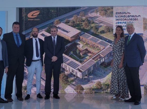 Official inauguration of the construction of the Kutaisi Proton Therapy Centre, Georgia