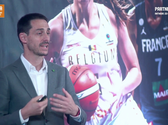 Participating in the 2022 FIBA Equipment & Venue Centre Partners Summit